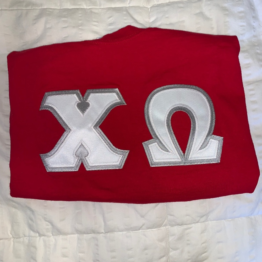 Chi Omega Letters T-Shirt
